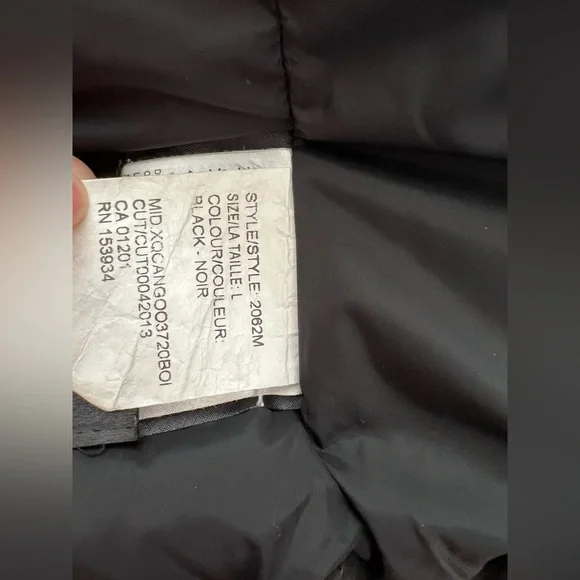 💯Canada Goose 100% authentic Men's down BLACK Puffer Jacket Langford Parka - Picture 9 of 16